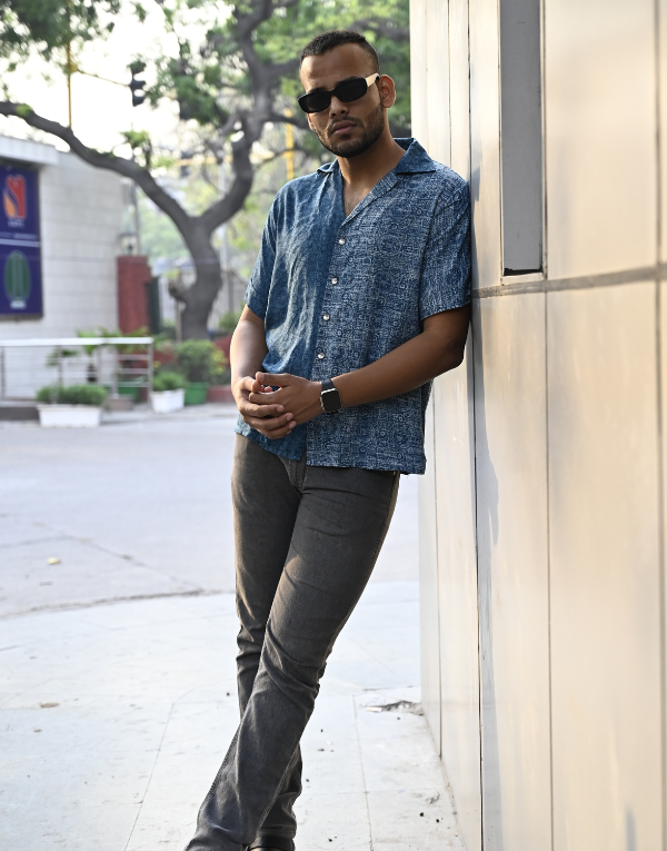 Blue Flip Shirt