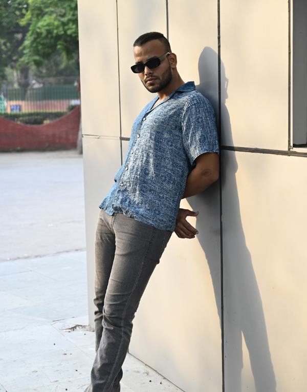 Blue Flip Shirt