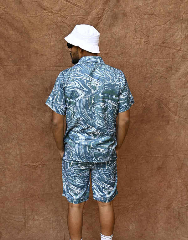 Blue Serpent Shirt