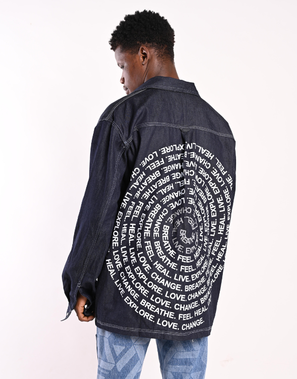 Radiant Denim Shacket
