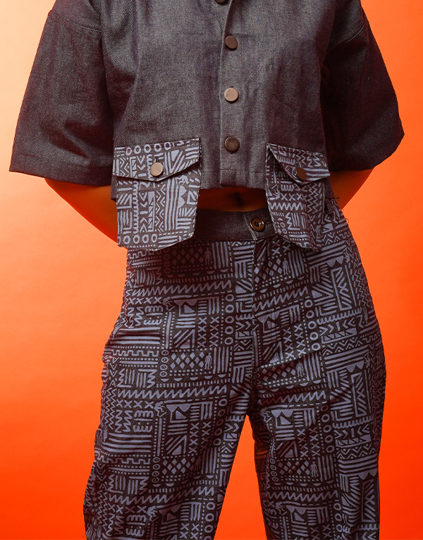 Denim Print set