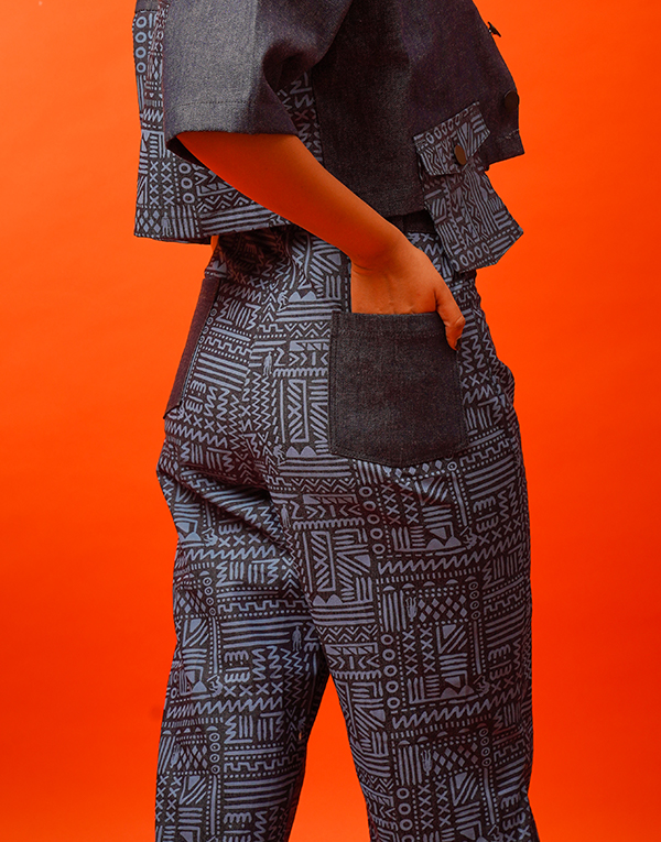 Denim Print set